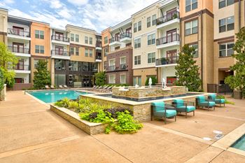 Resort style pool